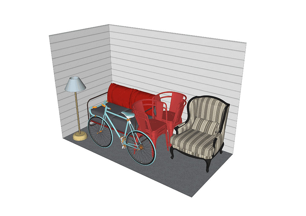 5x10 Interior climate | Lakeside Storagecontrol